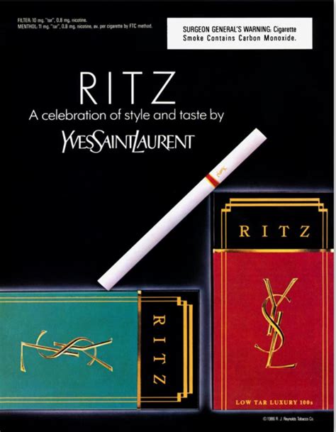 ysl low tar cigarettes.